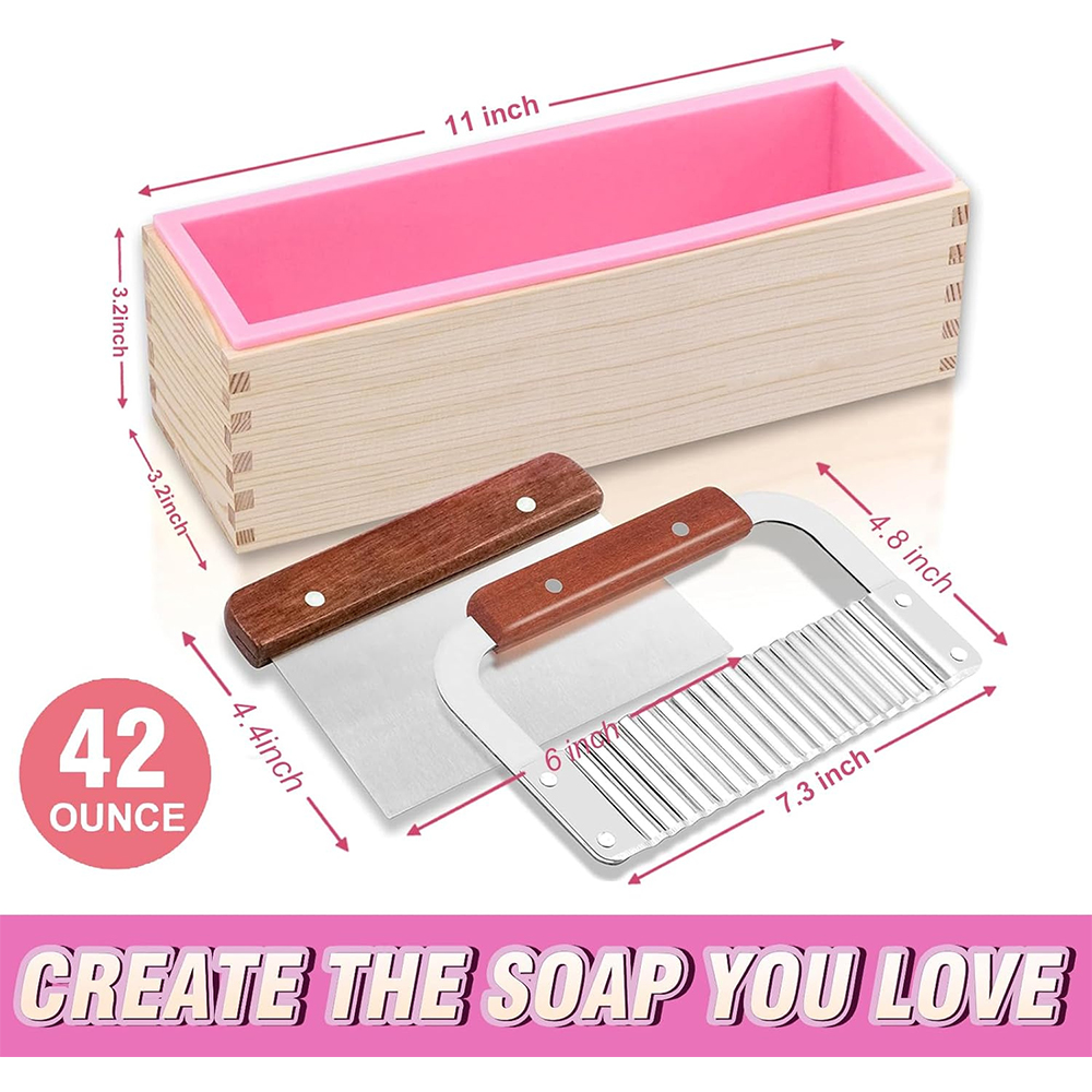 مجموعة قوالب الصابون المصنوعة  - مراجعة Soap Making Kit For Beginners وسعره