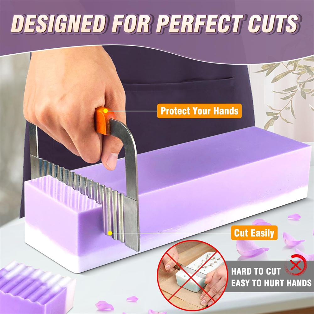 مجموعة قوالب الصابون المصنوعة  - مراجعة Soap Making Kit For Beginners وسعره